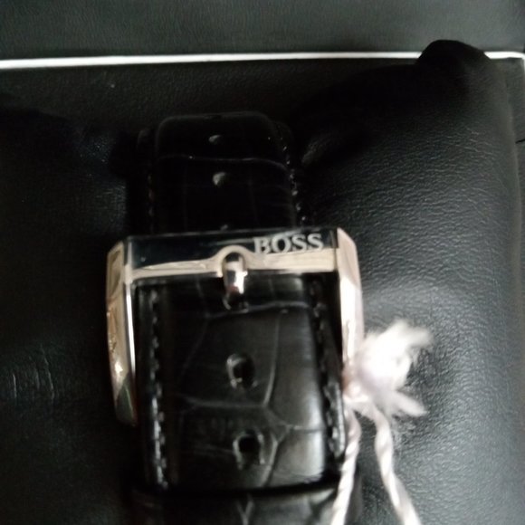 Hugo Boss Rectangular White Dial Men's Watch - Picture 7 of 13